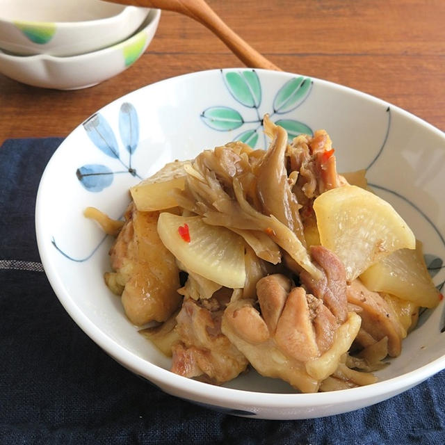 ごはんがすすむ和総菜 まいたけと鶏大根のピリ辛旨煮 By Kaana57さん レシピブログ 料理ブログのレシピ満載