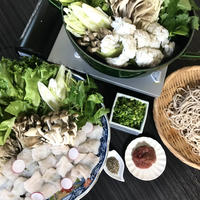 旬の食材を食べよう お家で料亭の味すっきり薬味で味わうはも鍋