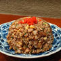 簡単でおいしい！黒チャーハンの作り方、隠し味が決め手☆めっちゃいい感じに仕上がりました
