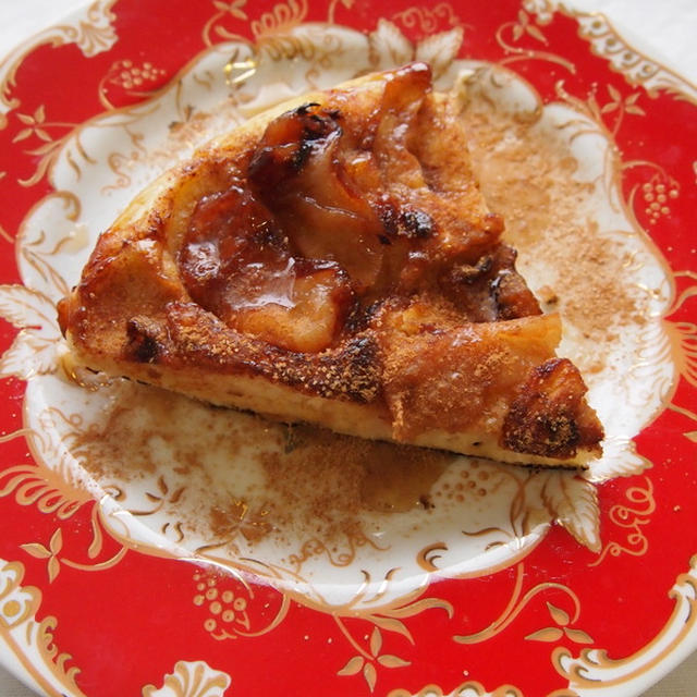アップルシナモンさかさまパンケーキ By イクノさん レシピブログ 料理ブログのレシピ満載
