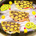 子どもの日ホットケーキミックスHMで簡単お菓子♪野菜のカラフル鯉のぼりパンケーキ♡