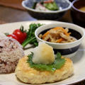 食感コリコリ！たけのこ入り・お豆腐ハンバーグ。 by miyukiさん