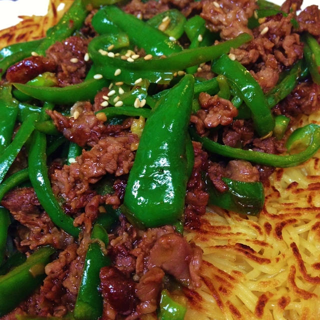 チンジャオロースー焼きそば
