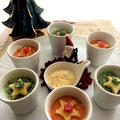 クリスマスカラーな野菜のスープ