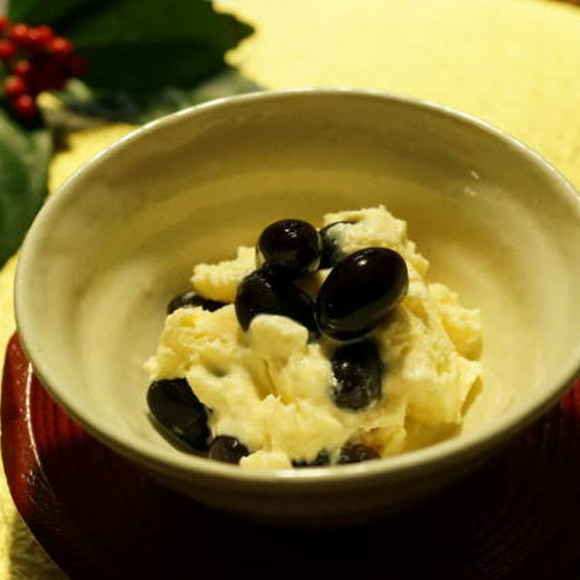 黒豆と塩麹のアイスクリーム