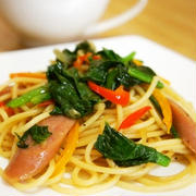 【クックパッド】簡単！ほうれん草のにんにく和風醤油パスタが話題のレシピになりました♪