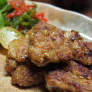 簡単！節約！カリッと豚肉のカレー風味ナゲット風
