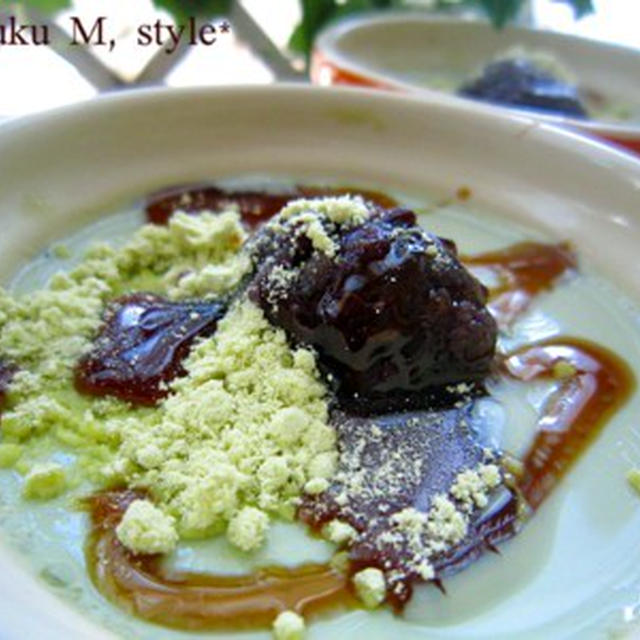 とろ り抹茶の豆花 レンジで簡単ヘルシー By 桃咲マルクさん レシピブログ 料理ブログのレシピ満載