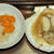 ウニホタテ丼とホタテの炭火焼