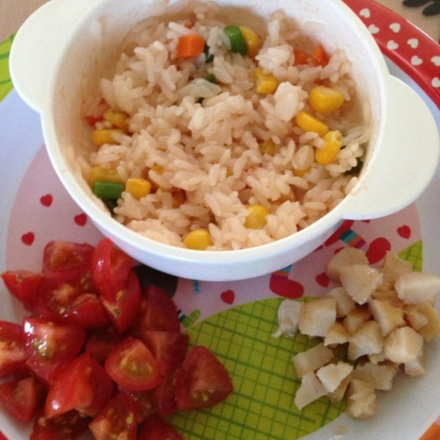 幼児食28dお昼ご飯 By あんずさん レシピブログ 料理ブログのレシピ満載