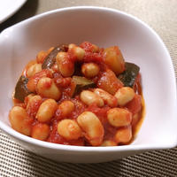 乾物イタリアン♪大豆の水煮の簡単ラタトゥイユ