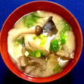 我家の夕食　秋鮭ときのこの粕汁 by kinokoさん