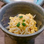 糸こんにゃくと卵のほろほろ
