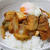 厚揚げと白菜のキムタレ丼