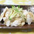 たけのこと鶏むね肉の蒸ししゃぶと肉まんとニラともやしのサラダでうちごはん（レシピ付）