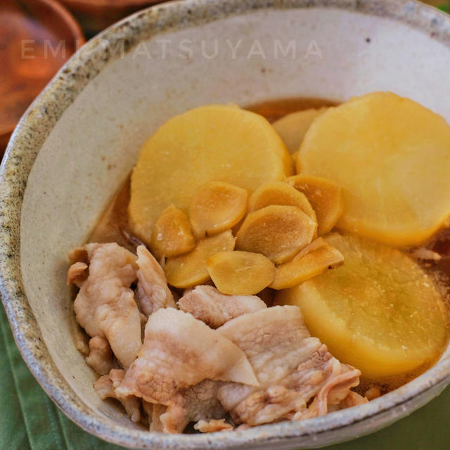 調味料一律大さじ2！＊大根と豚バラの生姜煮＊大根と相性抜群な豚バラ...