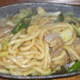 ホルモン焼きうどん