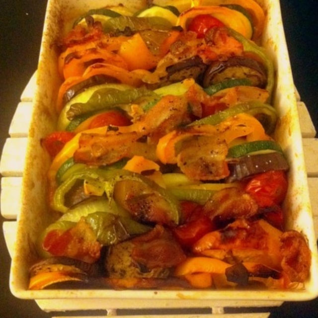 夏野菜のオーブン焼き