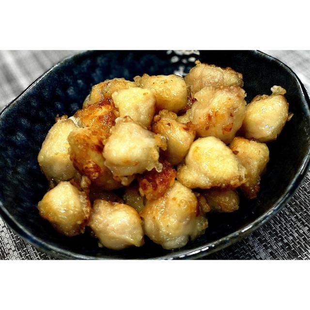 ぼんじりを塩麴つけこみました！！ぼんじりの塩麹からあげ★
