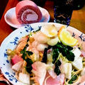 白菜と赤かぶのお漬物＆クレソンの和風スパゲッティ ～ 百合根と by mayumiたんさん