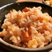 鮭とコーンの洋風炊き込みご飯