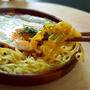 卵 絡み麺