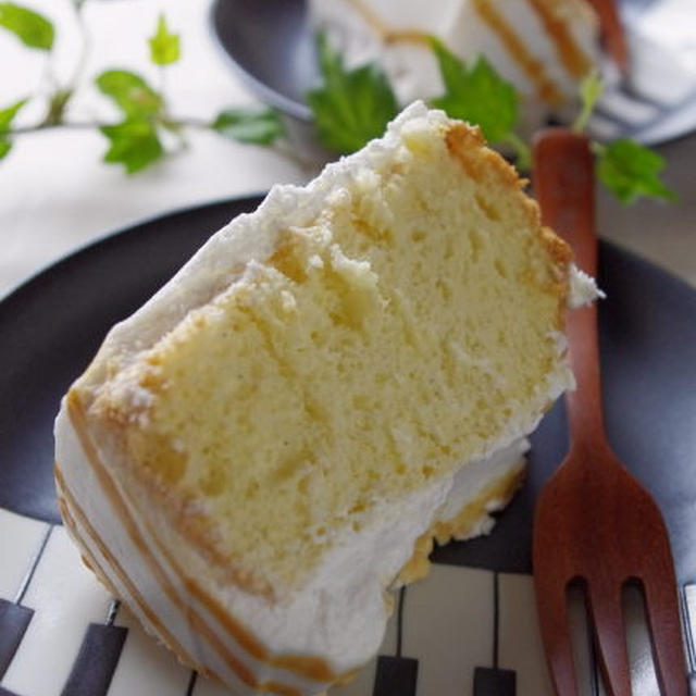 ふわふわしっとり バニラシフォンケーキ By ゆきさん レシピブログ 料理ブログのレシピ満載