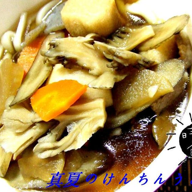 熱帯夜のけんちんうどん★