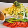 【サラダ冷やっこ〜♪】爽やかこくまろドレッシングで野菜もじゃんじゃん食べられちゃう！