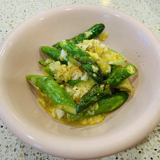 卵とアスパラガスのオイスターソース炒め By 美雪さん レシピブログ 料理ブログのレシピ満載