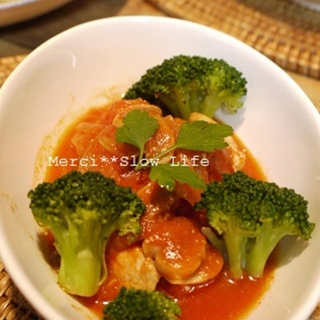 塩麹鶏胸肉のトマト煮込み風 By Mesonさん レシピブログ 料理ブログのレシピ満載