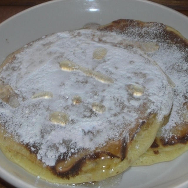 白ごまのホットケーキ