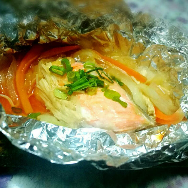 鮭のピリ辛コチュジャン煮