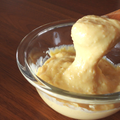 【材料5つ、乳製品なし】『オートミールで作る全卵豆乳カスタードクリーム』のレシピ | グルテンフリーレシピ | オートミールレシピ