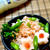 明太子・素干しえび・いんげんの混ぜご飯