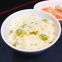 【簡単】えんどう豆と鮭の洋風混ぜご飯