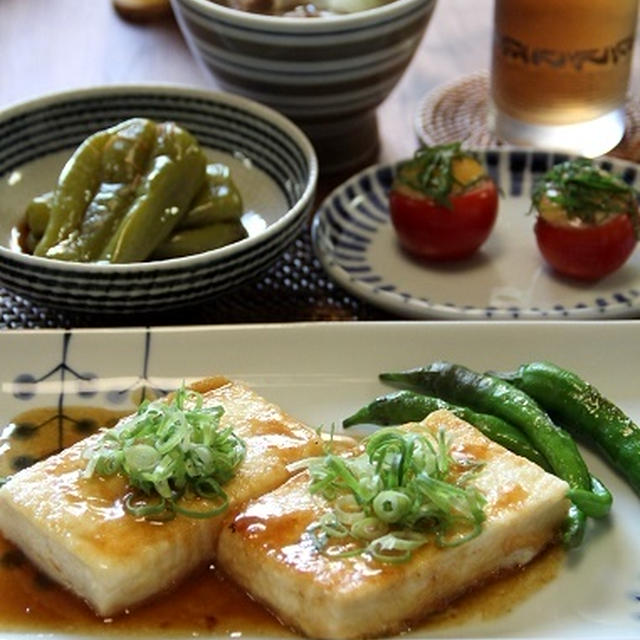 夏のヘルシー晩ごはん 豆腐ステーキ By Miyukiさん レシピブログ 料理ブログのレシピ満載