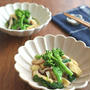 うどんスープで簡単和総菜♪菜の花としいたけの煮物