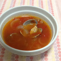 アサリの野菜スープ