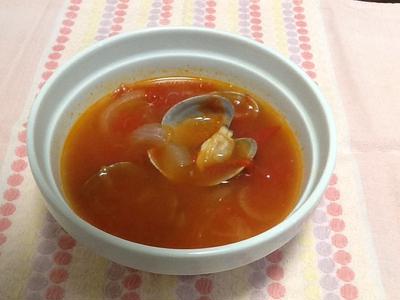アサリの野菜スープ