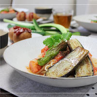 有言不実行とフルタイム。～フレッシュトマトのチリチーズパスタ　夏野菜のっけ～