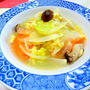  " 具沢山で栄養満点 かきたまスープ "