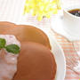 フルーチェで朝ごはん☆ふんわりホットケーキ