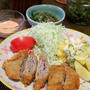 エスニック味♪ミルフィーユ豚カツ。晩ごはん。
