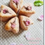 【レシピ】桜満開スコーンとレモンカード♪