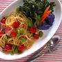 「空豆のパスタ」