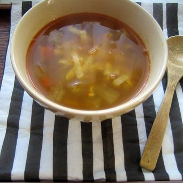 カレースープご飯♪