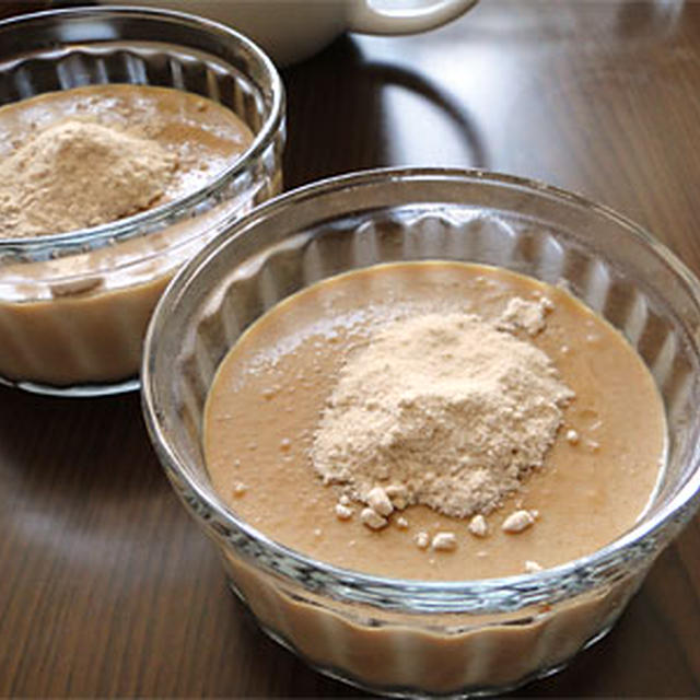 黒糖の豆乳花 By Monamiさん レシピブログ 料理ブログのレシピ満載