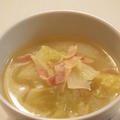 白菜使いっきりレシピ　白菜とベーコンのスープ by Sachi（いちご）さん