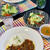 staubオーバルで本格カラフル胡桃入りキーマカレー～♪♪今日の富士山